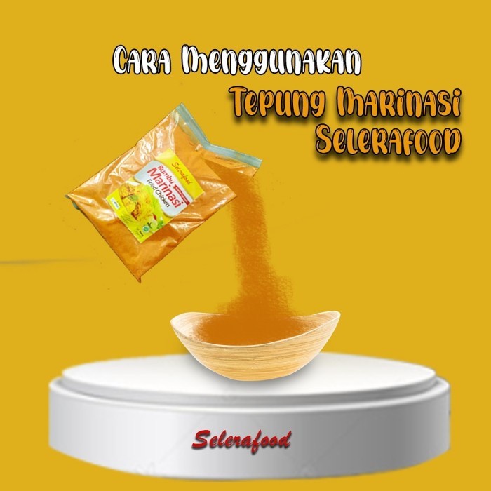 

BISA COD SALE #PAKET 1 SELERAFOOD BIANG TEPUNG 1 PACK & BUMBU MARINASI 1 PACK