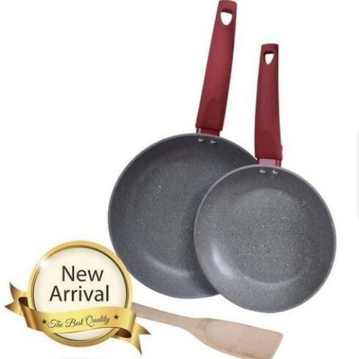 Panci Wajan Fry Pan Kanggoro KG-673 Bisa Kompor Induksi