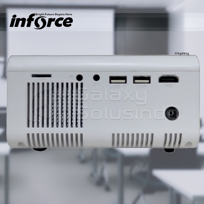 INFORCE AN-10 Mini Projector - White