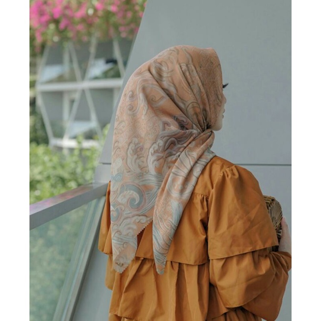 The Wave Series Buttonscarves (Sunset)