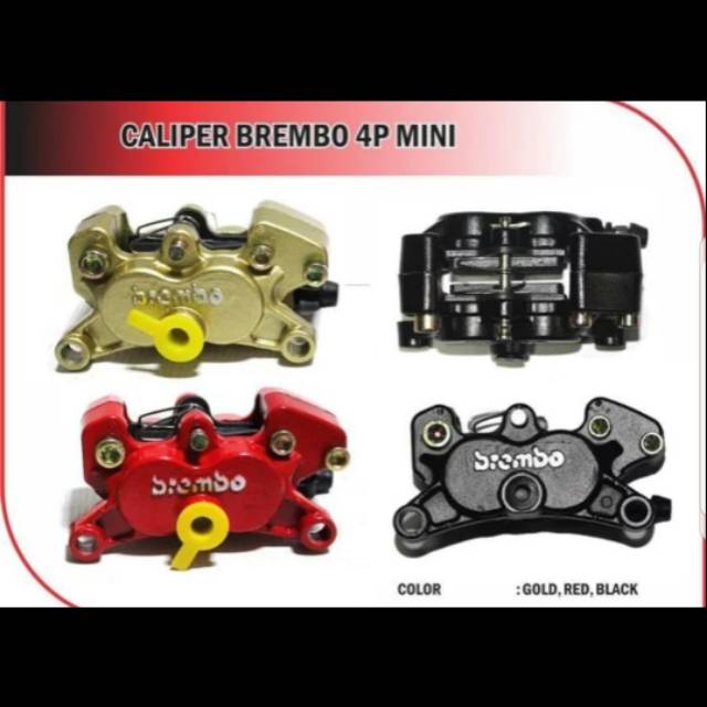 Kaliper Brembo Mini 4 Piston