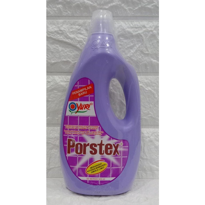 Jual Yuri Porstex Ungu Botol 500ml Pembersih Lantai Keramik Kamar Mandi ...