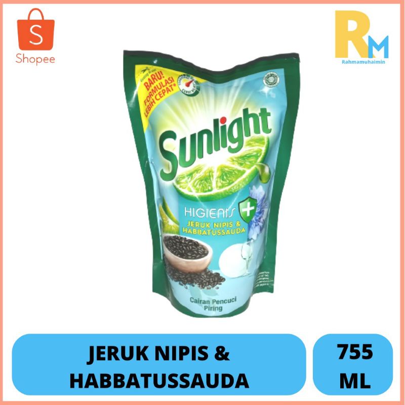 Termurah Sunlight Jeruk Nipis dan Habbantussauda 755Ml