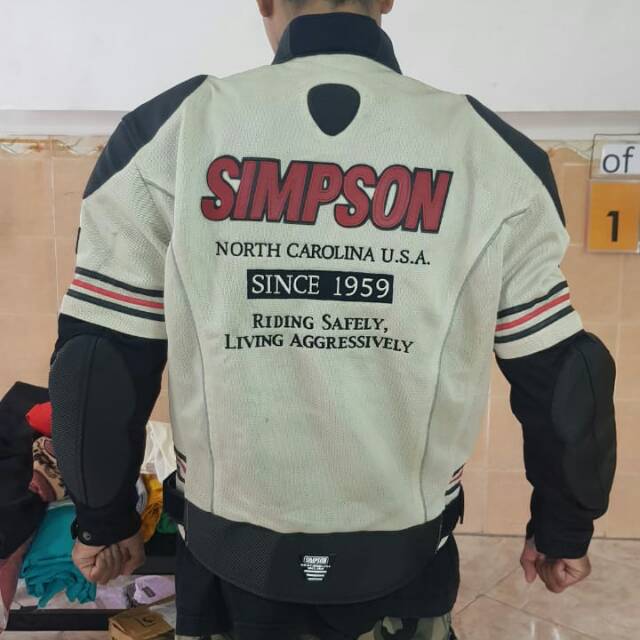 Jaket Motor Simpson