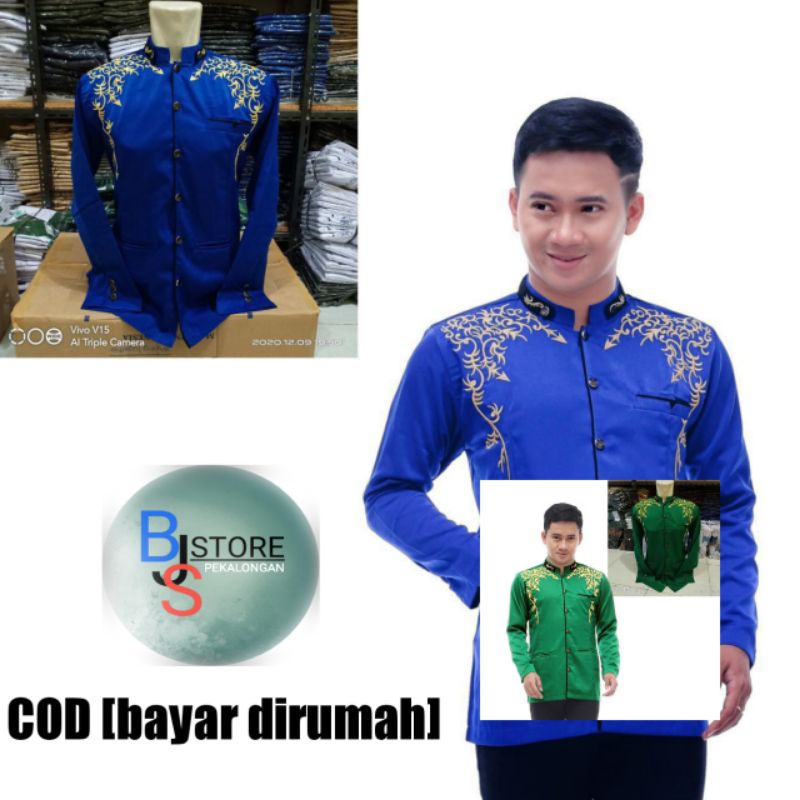 JAS KOKO MUSLIM PRIA DEWASA/ M L XL XXL/bahan hight twis ADEM