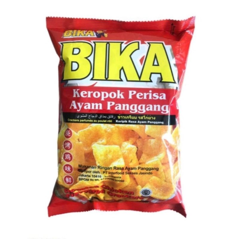 

BIKA Snack MALAYSIA keropok perisa ayam panggang - makanan ringan