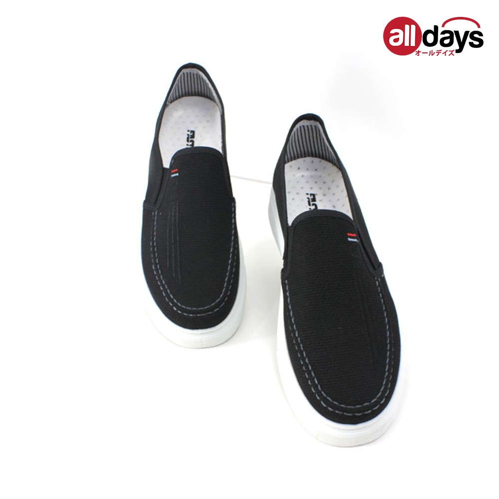 Faster Sepatu Sneakers Slip On Kanvas Import  Pria 1036 Size 39-43