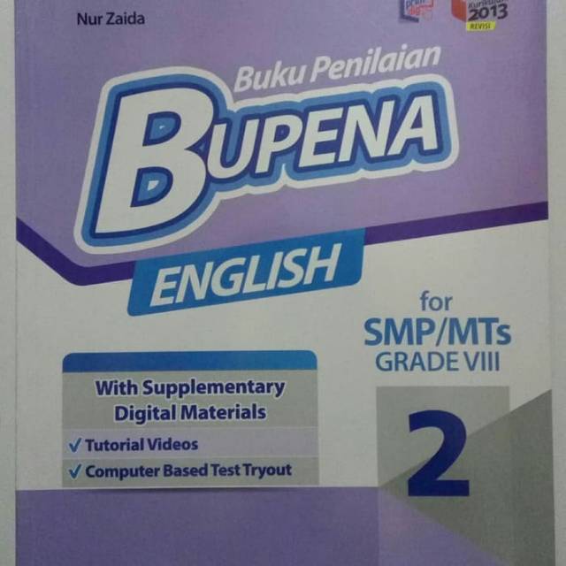 Buku Bupena Bahasa Inggris Smp Kelas 8 Erlangga Shopee Indonesia