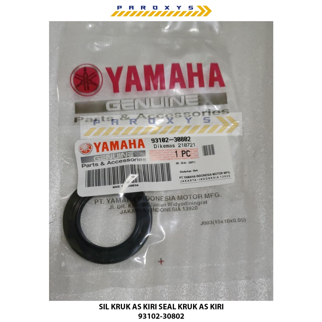 SIL KRUK AS KIRI SEAL KRUK AS KIRI 93102-30802 NMAX ORIGINAL YGP