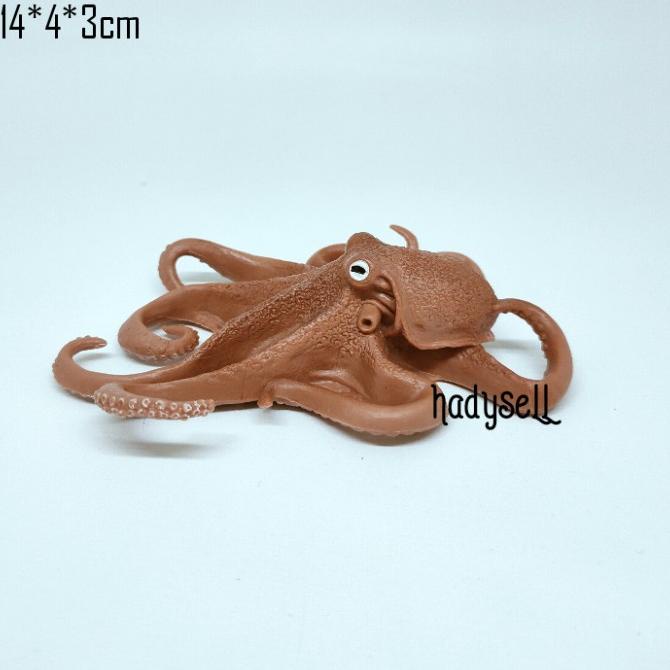 BEST SELLER MAINAN GURITA / MAINAN OCTOPUS SQUID/ FIGURE OCTOPUS HAPPY SHOPING