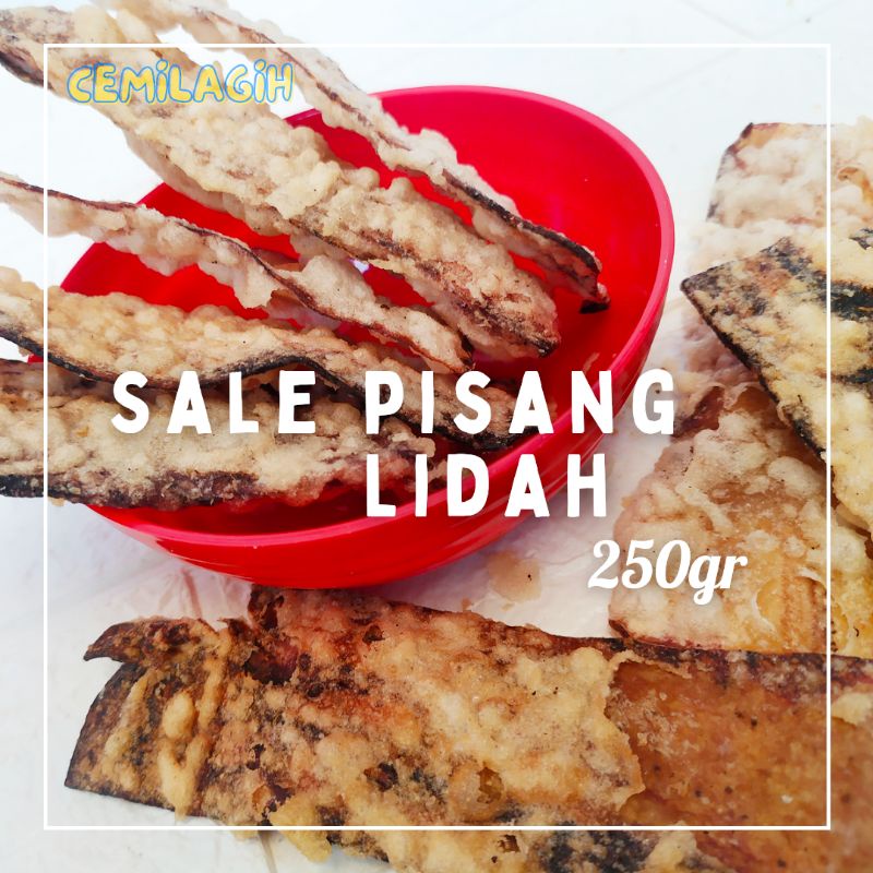 SALE PISANG LIDAH 250gram