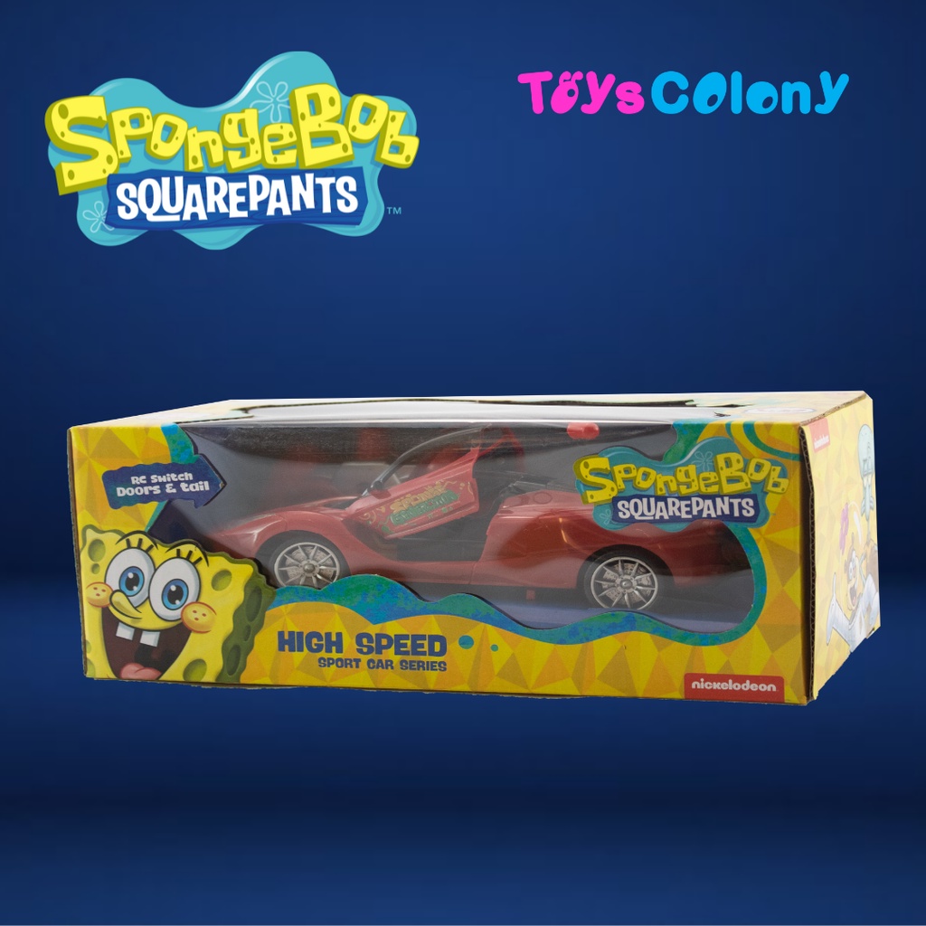 MOBIL REMOTE CONTROL RC LAMBORGHINI SPORT CAR SPONGEBOB  SB 1382-11