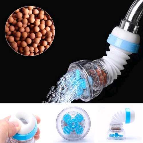 TT- Penyaring filter kran Sambungan Panjang Keran Kran Air Filter Aerator Putar 360 Saringan Bersih 