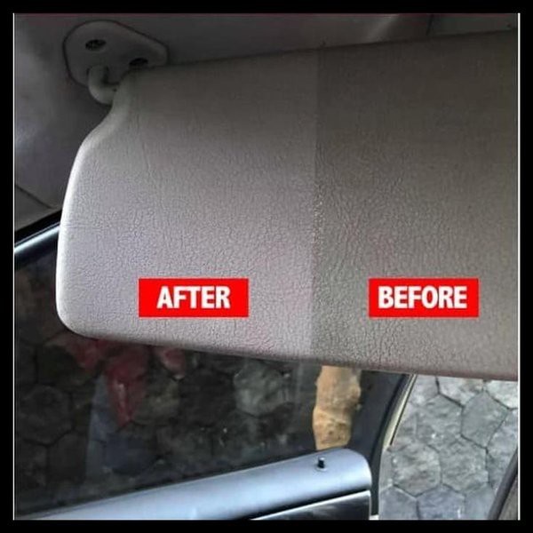 Paket 3 Botol Pembersih Interior Cleaner Dashbord Dasbord Jok Plafon Doortrim Bludru Dalam Perawatan Mobil Bludru