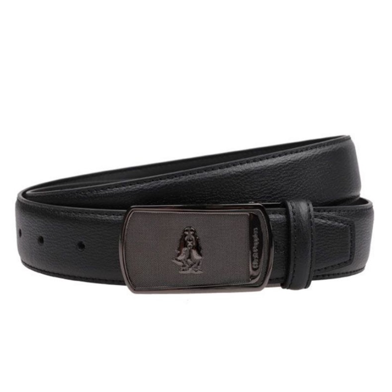 HUSH PUPPIES - 50366 Men Belt KULIT - BLACK