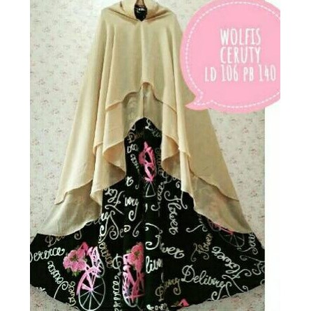 wolfis dress / gamis wolfis