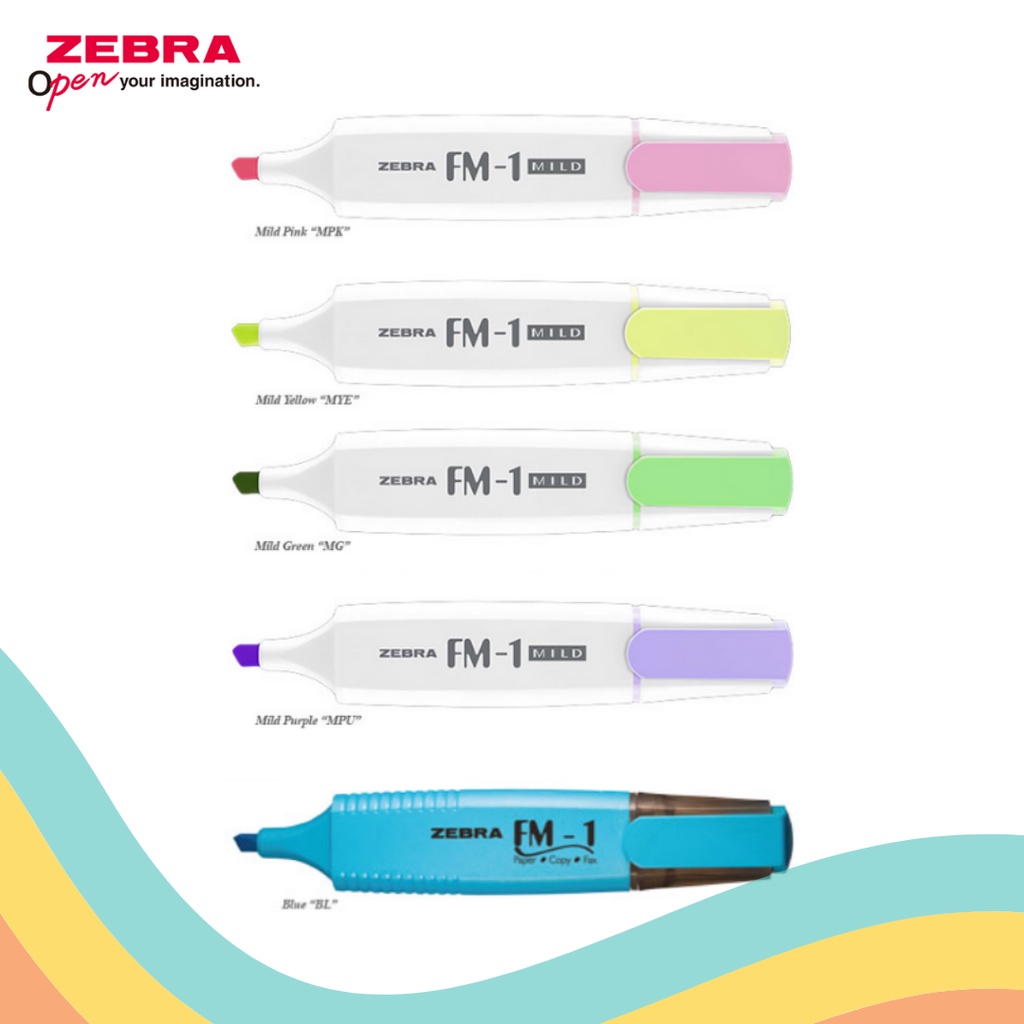 

HIGHLIGHTER ZEBRA FM-1 (1 PCS)
