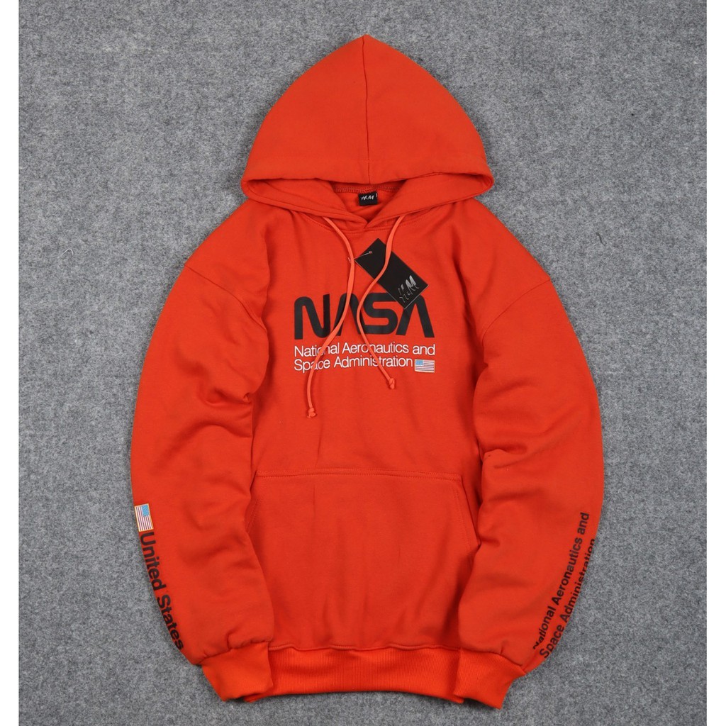 JAKET SWEATER HOODIE HnM NASA UNISEX PREMIUM QUALITY