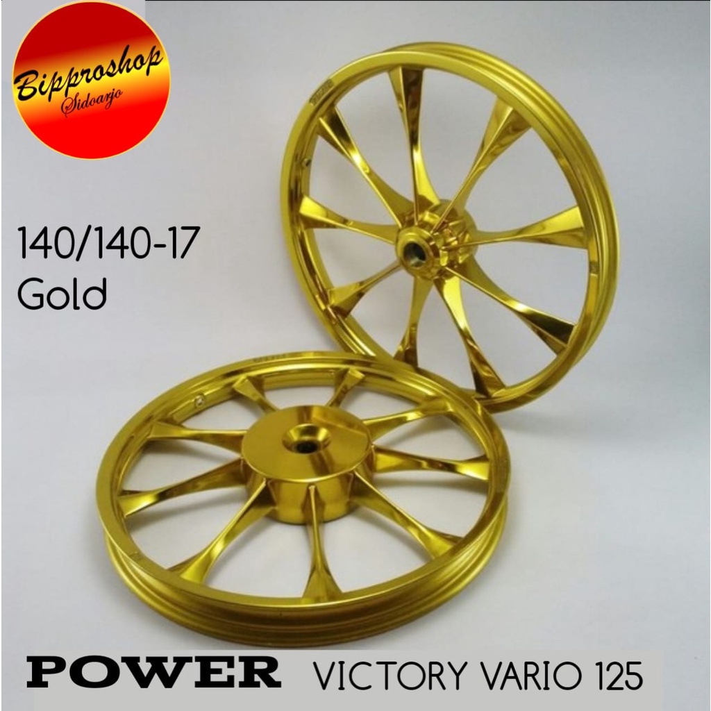 POWER VELG VARIO 125 R17 GOLD MODEL VICTORY