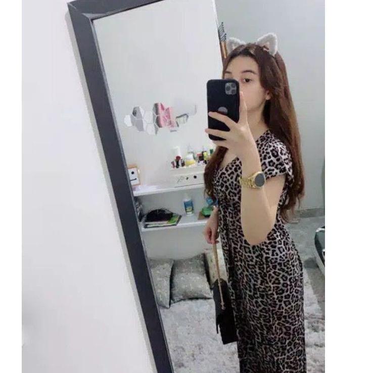 Harga Bersahabat.. Daster manohara leopard // Daster macan // manohara macan // manohara kerut // Da