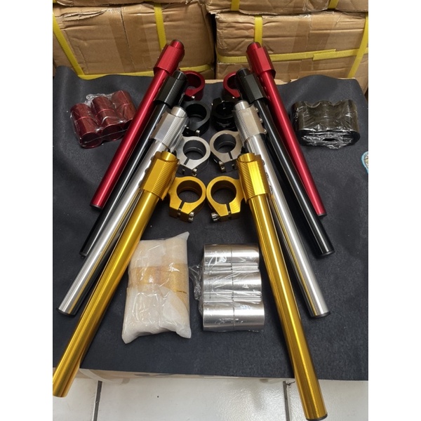 Setang Stang Jepit Dkt Nui Setelan Vixion Cb150 Cbr150 R15 Satria Fu Dll