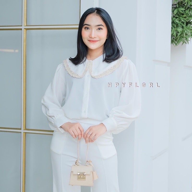 F-c RAZELA BLOUSE RENDA// BLOUSE VARLA TERBARU