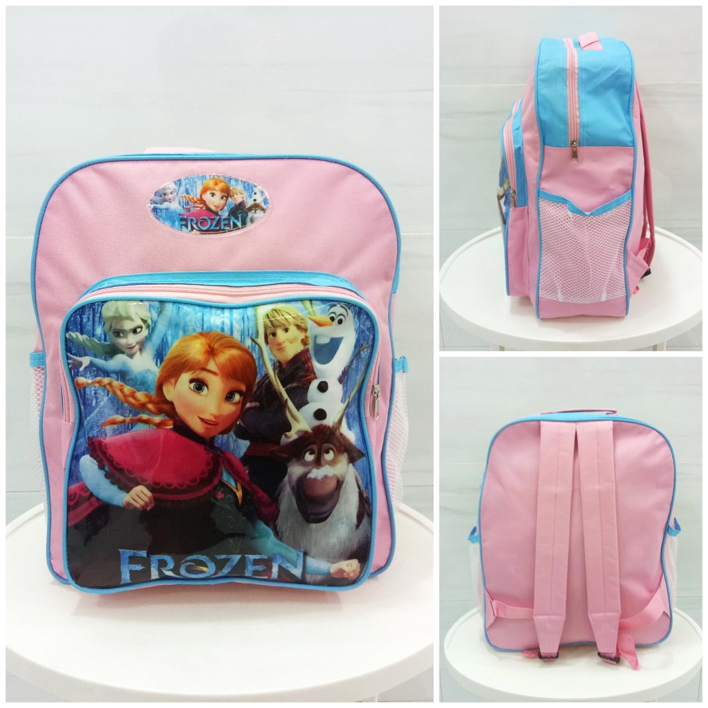 Tas Ransel / Backpack Anak Sekolah Sofia Cars Disney Princess Frozen A-231