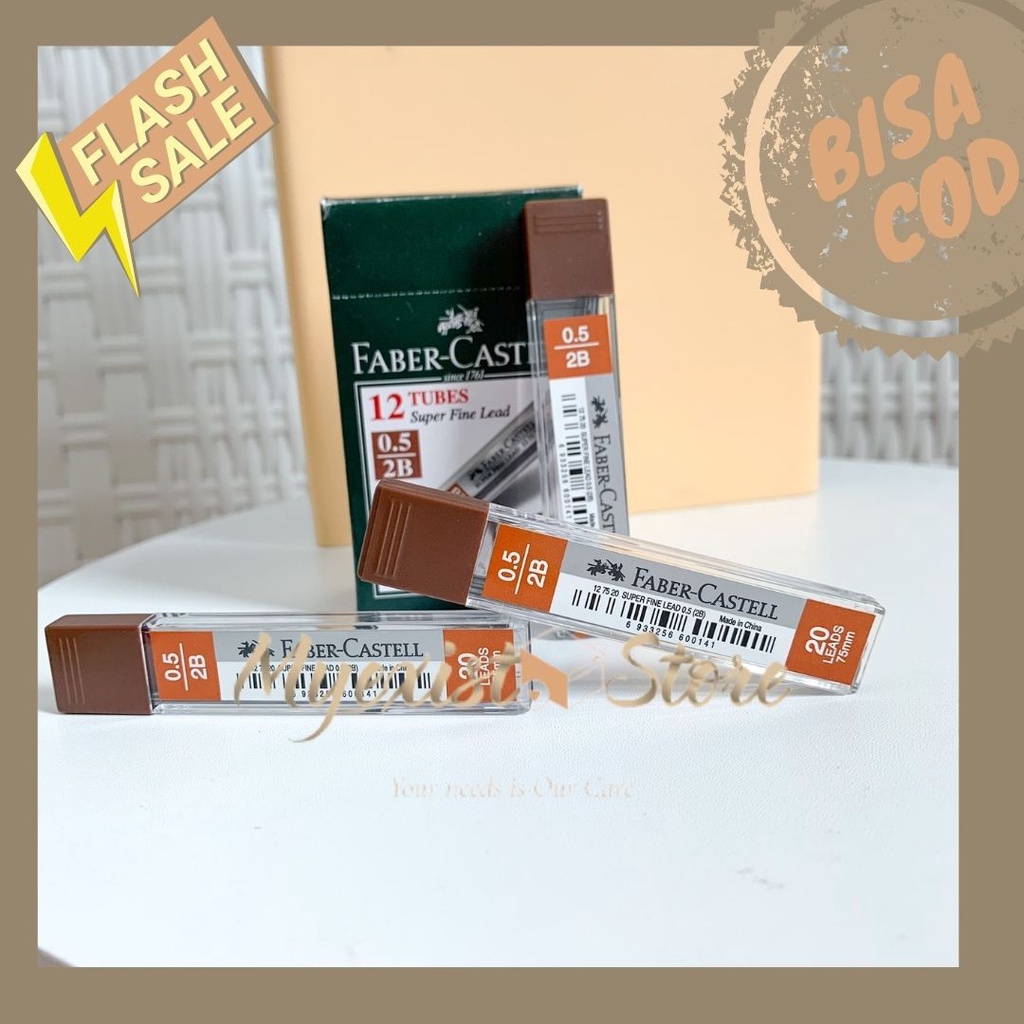 

Isi pensil cetek 2b faber castell ISI PENSIL FABER CASTELL 0,5mm 2B PENCIL LEAD MECHANICAL PENSIL CETEK MEKANIK LUSIN ECER GROSIR IVN428