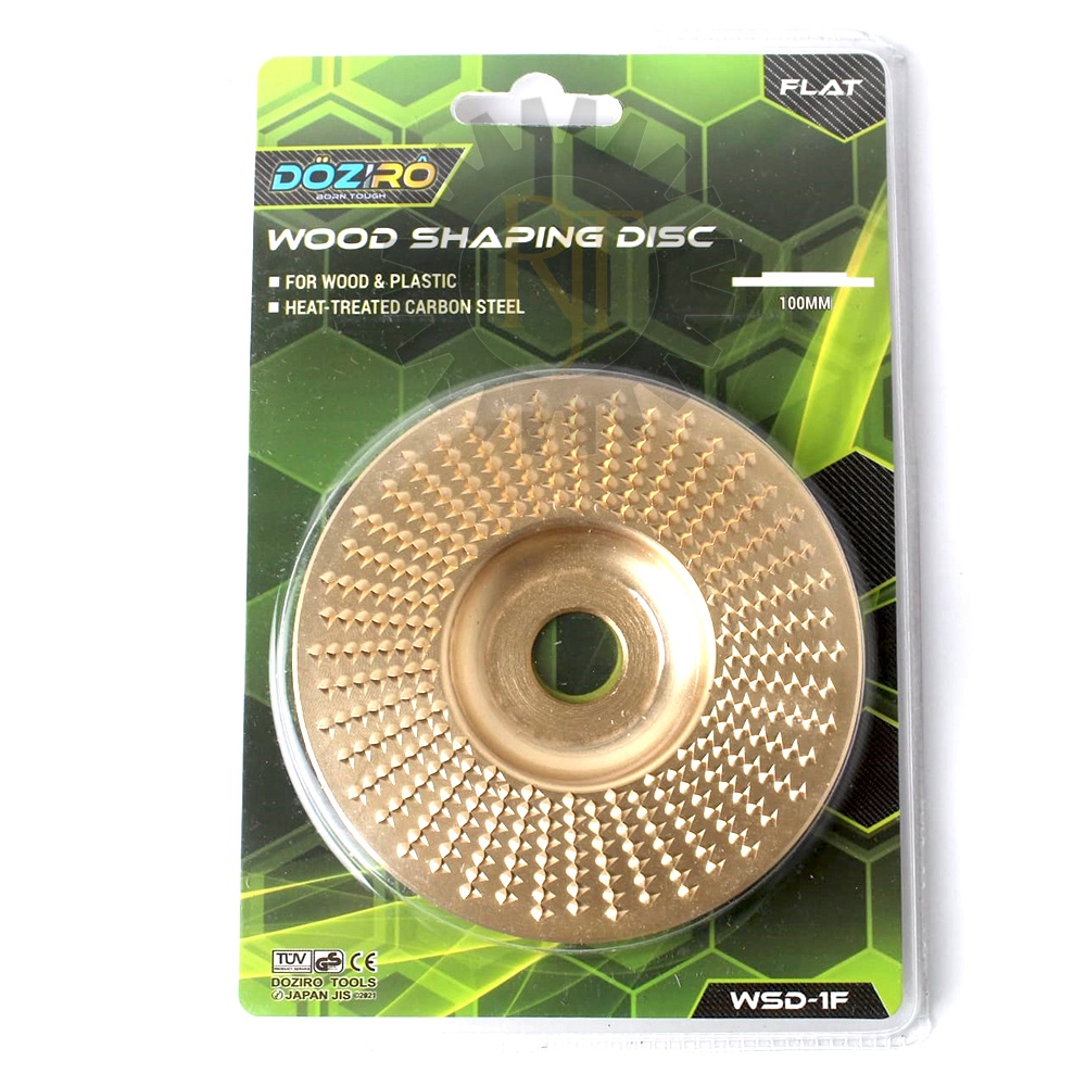 DOZIRO Wood Shaping disc 100mm / Mata Gerinda Cembung Untuk Pengukir Kayu Grafir kayu DOZIRO