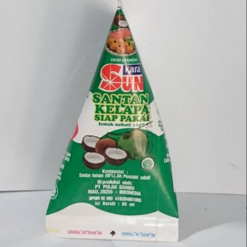 

SUN kara santan siap saji 65 ml