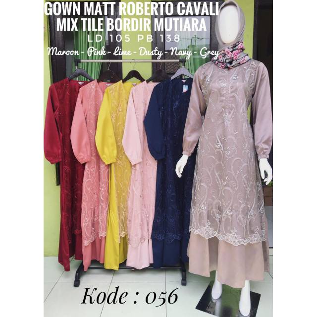 SALE Gamis Ribyka tile 056