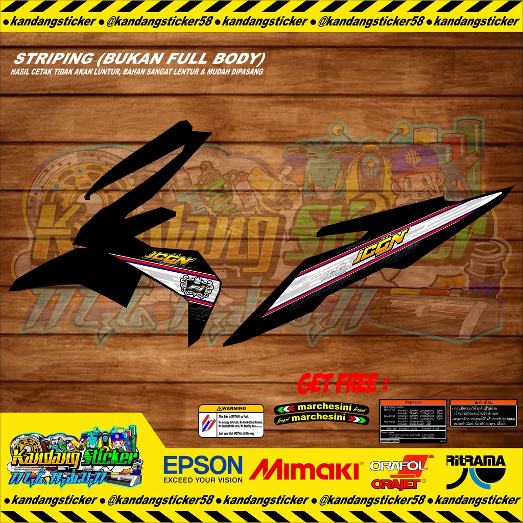 Striping Custom BEat New ESP & BeatStreet Thailand / Thailook / Mothai