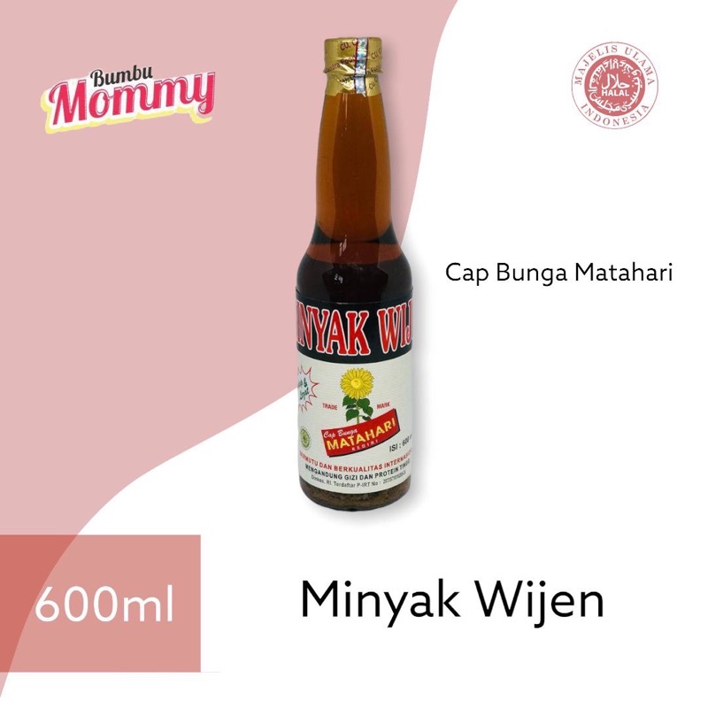 

Minyak Wijen | Cap Bunga Matahari | Halal | Ukuran (600ML)