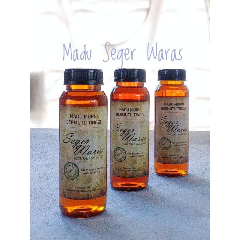 

Madu Murni Nutural Raw Honey 250ml