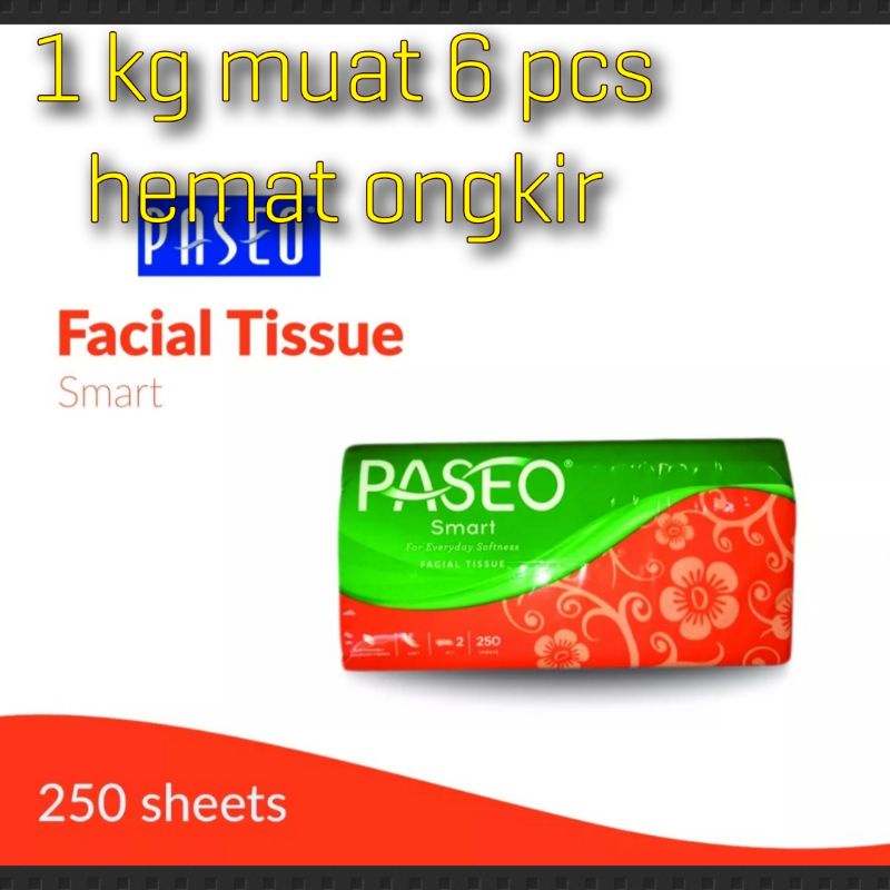 Tissue Paseo 250 sheet 250sheets/Tisu Paseo 250sheets 2ply/ Paseo smart 250sheets/paseo 250s 180