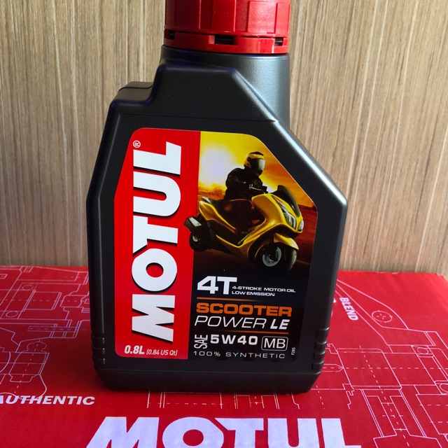 motul scooter power le 0.8 liter - oli motul power le - oli matic motul power