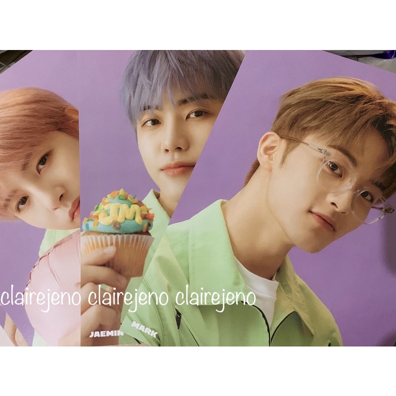 A4 poster jaemin mark renjun nct dream season greetings 2021 sg21 pc photocard