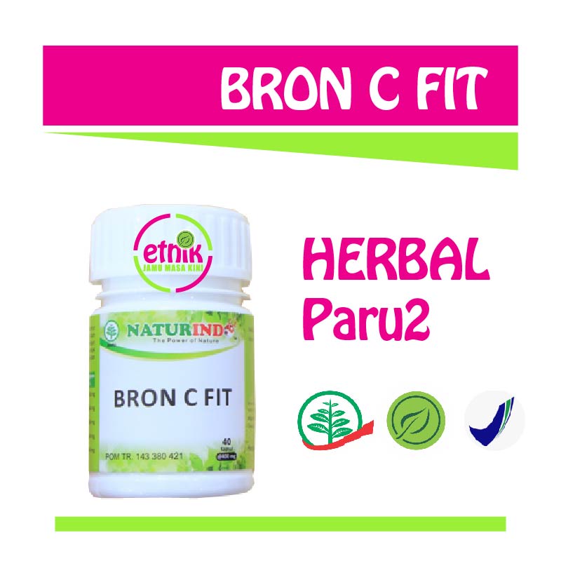 obat Herbal BRON C FIT Naturindo Spesial Atasi Pernafasan