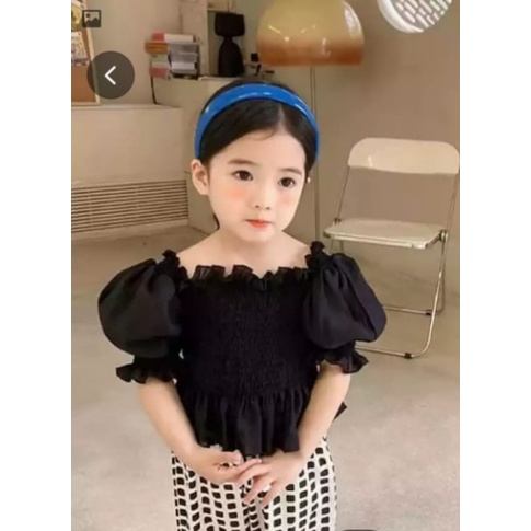 Atasan Anak Style Korea Model Lengan balon 621