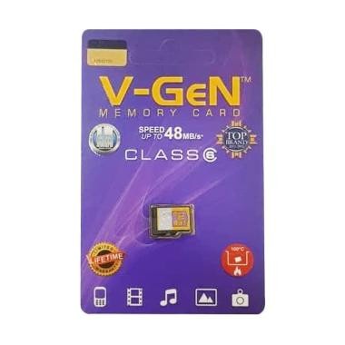 Trend-Memory Card VGEN 8GB Class 6 ORIGINAL V-GEN MMC 8 GB C6 MicroSD