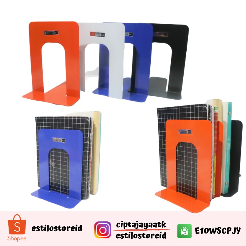 

PEMBATAS BUKU LION /SEKAT BUKU MERK LION (ISI 2 PCS/SET)