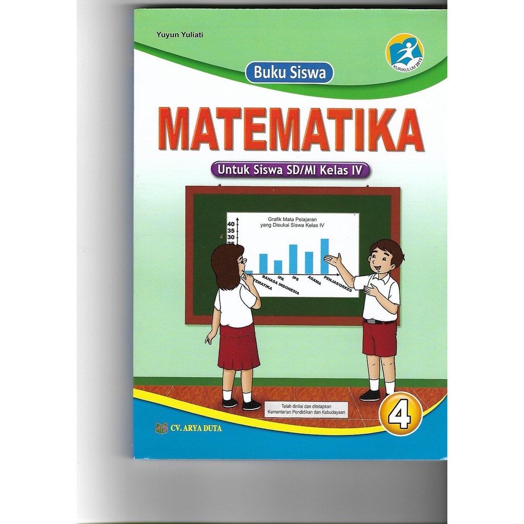 BUKU MTK KELAS 4 SD/MI (ARYA DUTA) KURIKULUM 2013