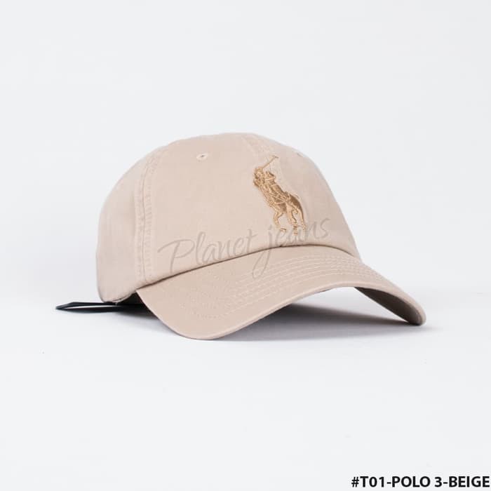 beige ralph lauren cap