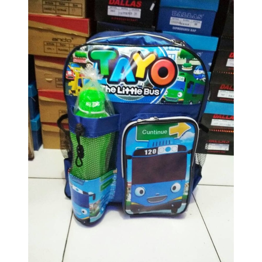 Tas Sekolah Tk Sd Anak Laki Laki Perempuan Karakter Lucu Bagus