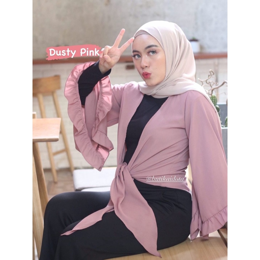 Baju Atasan ALANA Outer Cardigan Moscrepe / Others