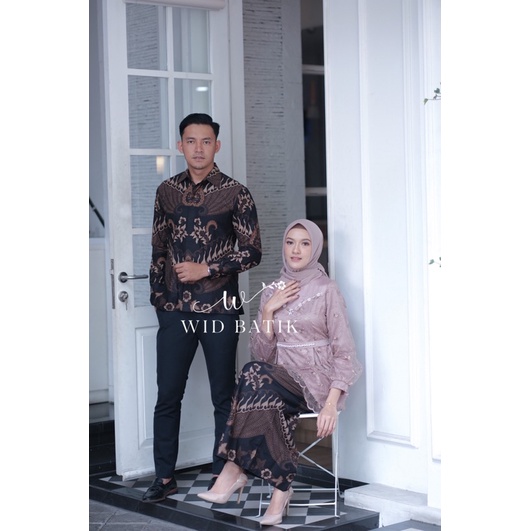 WIDBATIK - Set Couple Arunika Brown-3