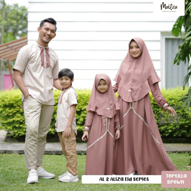Al dan Aliza Eid Series by Mailea/ Sarimbit Mailea/ Sarimbit Polos/ Sarimbit Simpel/ Sarimbit Simple