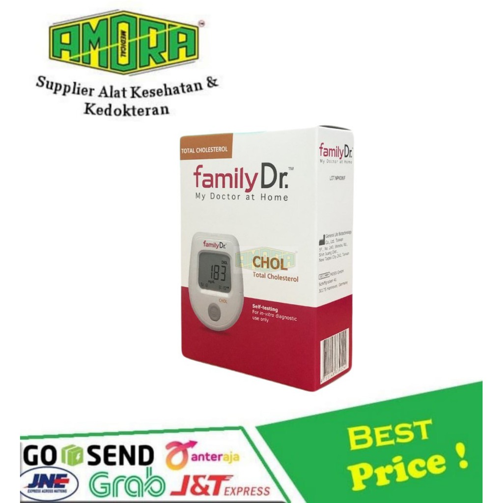 Alat Test Kolesterol Family Dr / Alat Cek Kolesterol Family Dr