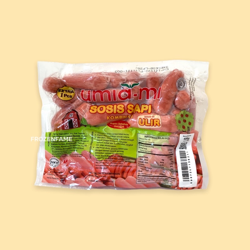 

PROMO 40% UMIAMI SOSIS COCKTAIL 450g