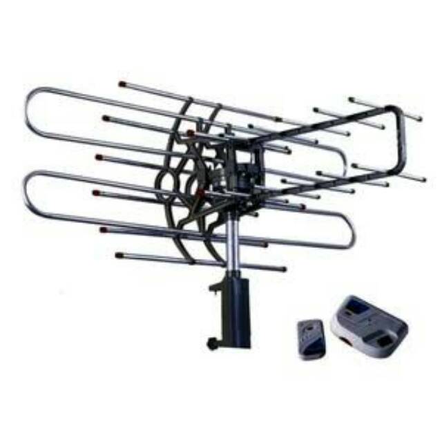 Antena TV PF Digital Outdoor + Remote + Kabel + Booster PF-850